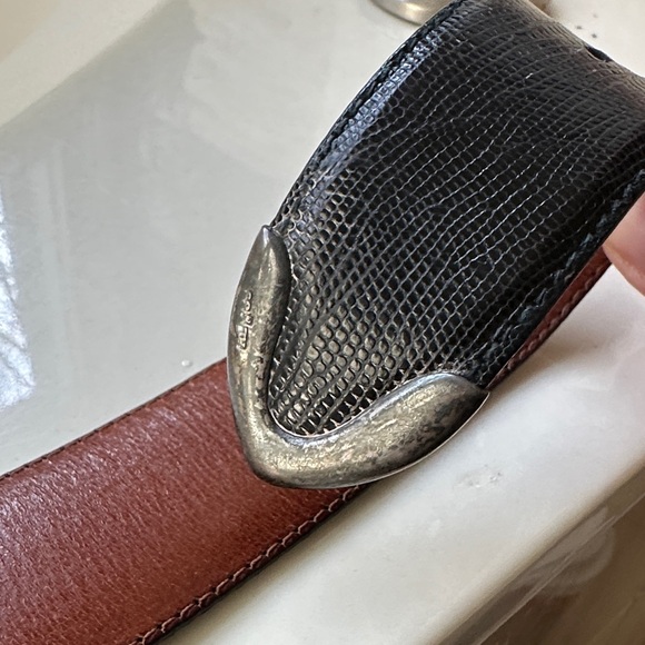 Ralph Lauren Black Leather Belt - Picture 9 of 9